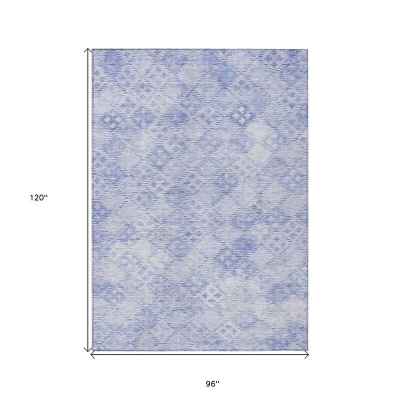 HomeRoots Geometric Transitional Rectangle Outdoor Rug