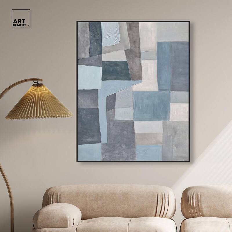 Tessellated Tones I Canvas by Art Remedy