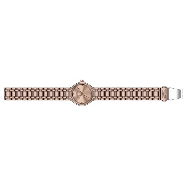 Invicta Women's 48228 Wildflower Quartz 3 Hand Rose Gold Dial Watch - Rose Gold