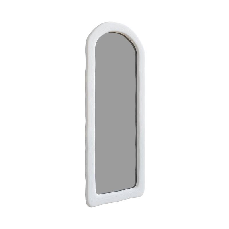 Thea 24 in. x 35 in. Mediterranean Arched Mirror