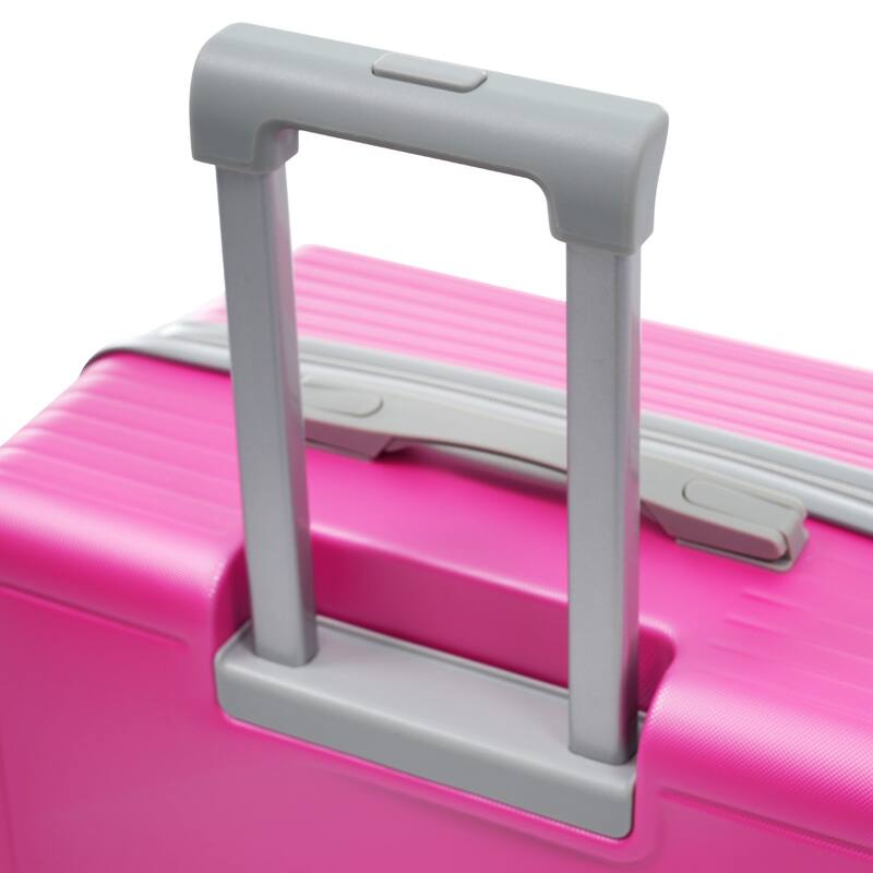 Luggage Set 3 Piece, Lightweight Durable ABS Suitcases with Spinner Wheels and TSA Lock, Carry-on & Checked Travel Luggage