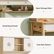 preview thumbnail 4 of 10, 47" Industrial Kids Desk Study Station with Drawer and Hutch for Home