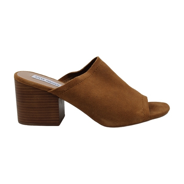 steve madden peep toe mules