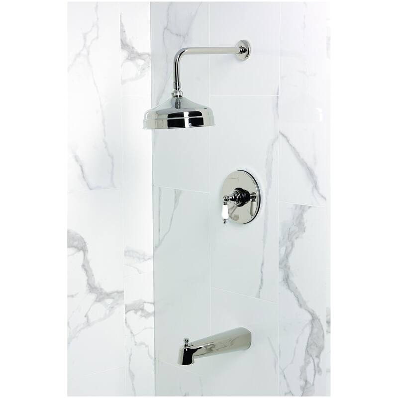 Kingston Brass KB633.PL Kingston Tub and Shower Trim Package with 1.8