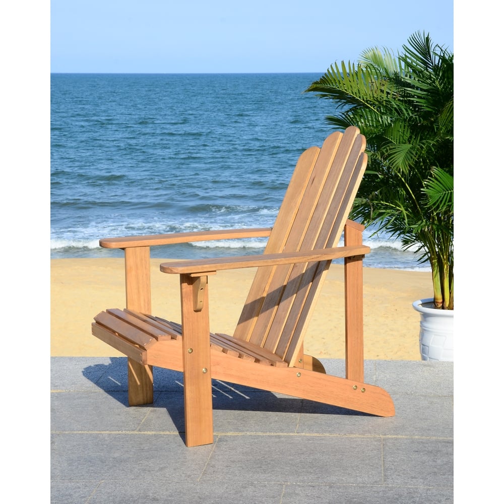 SAFAVIEH Outdoor Mikaila Adirondack Chair - 28W x 37D x 36H