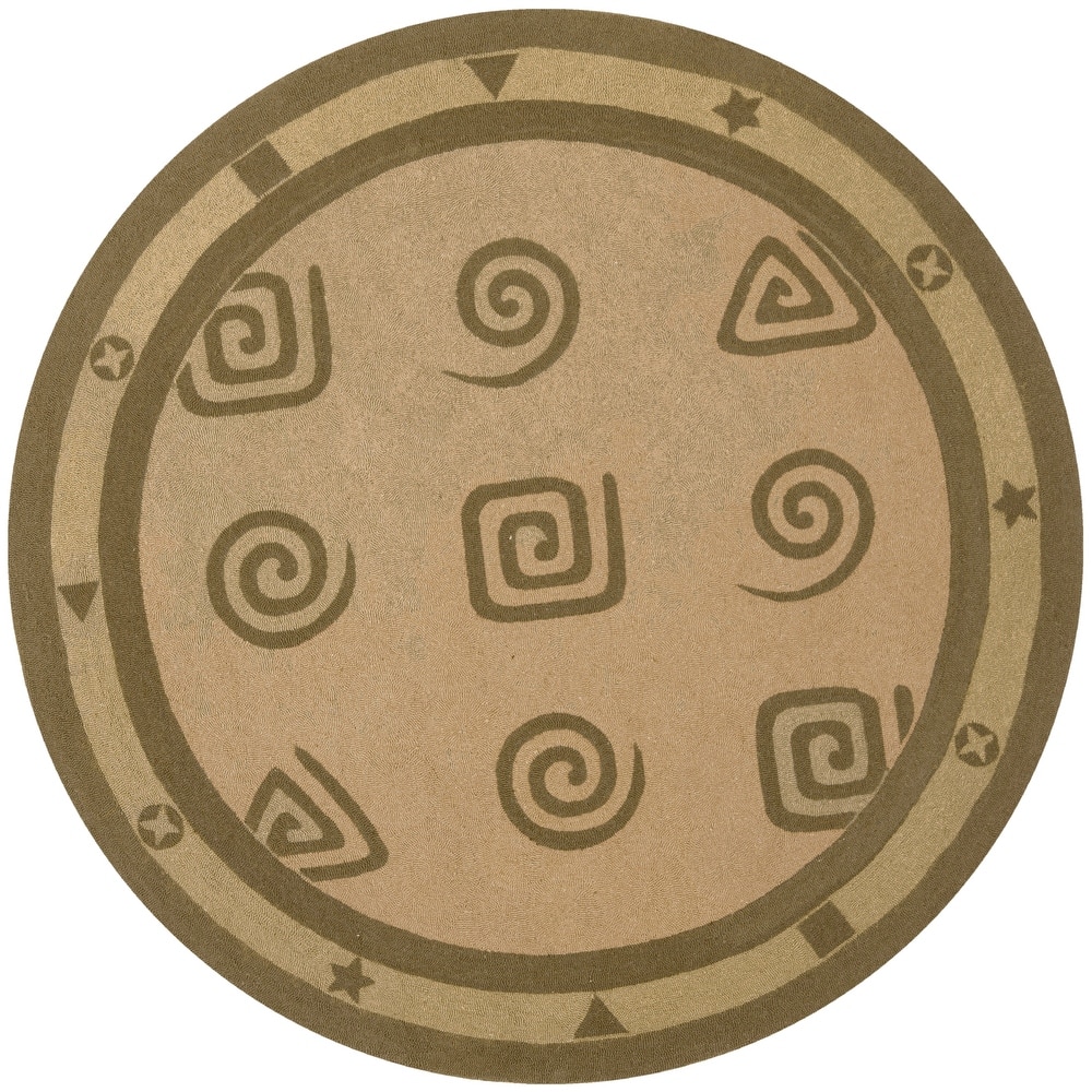 SAFAVIEH Hand-hooked Chelsea Theodore Country Oriental Wool Rug