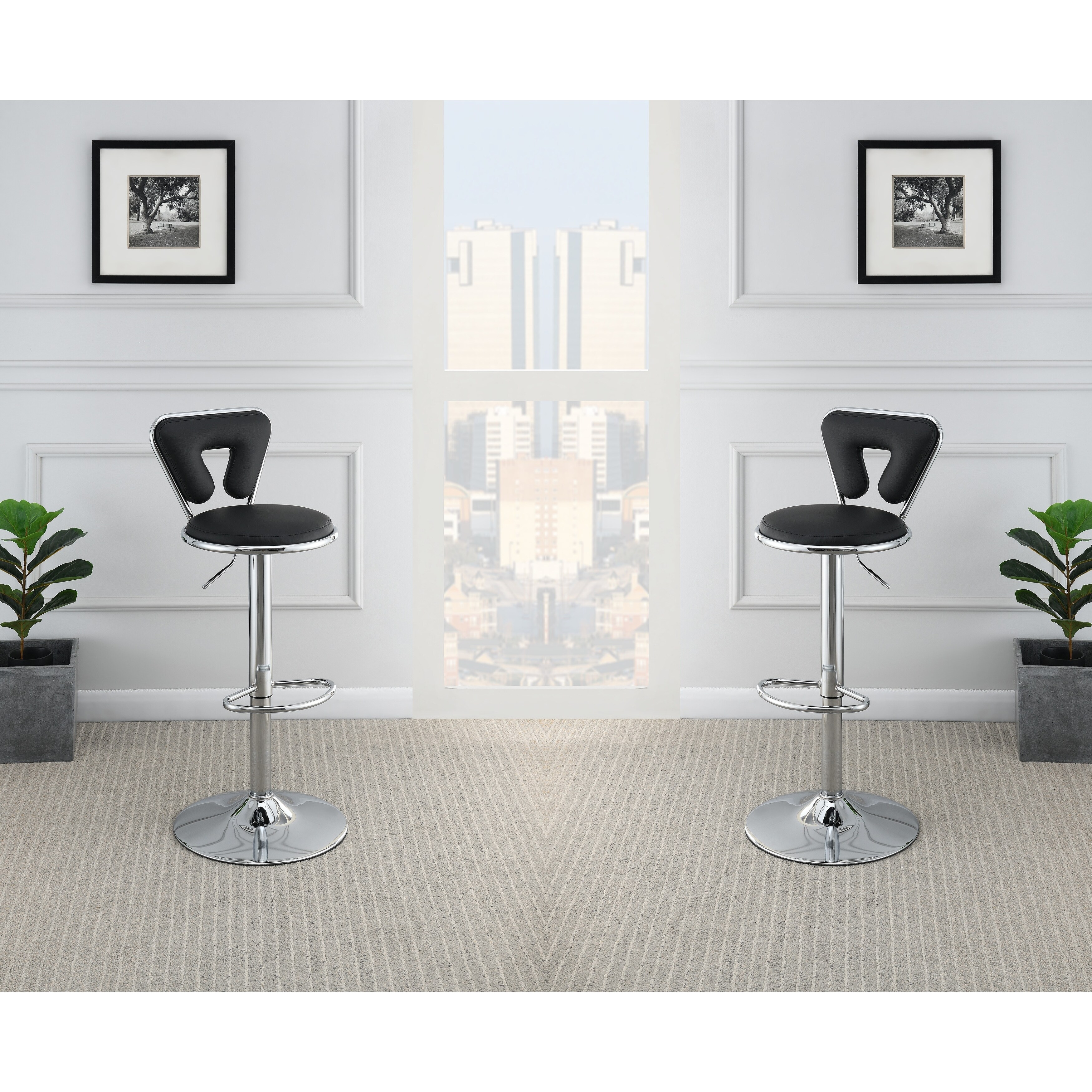 Adjustable Bar stool Gas lift Chair