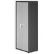 preview thumbnail 3 of 8, Fortress Grey Metal 75.4-inch 4-shelf Garage Cabinet