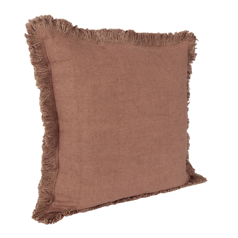 Villa by Classic Home Agatha 22" Linen Blend Throw Pillow