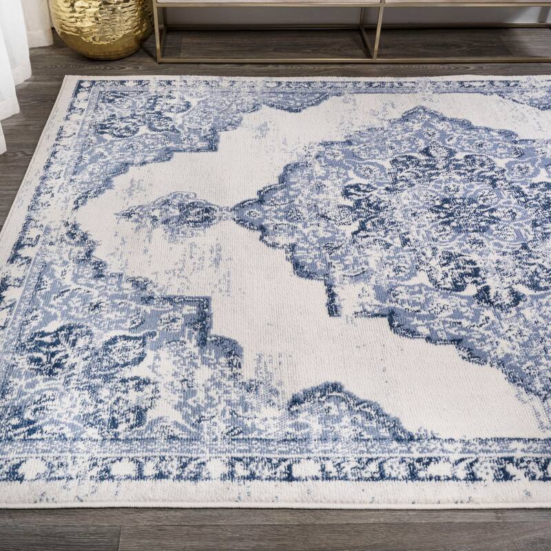 JONATHAN Y Rosalia Ornate Medallion Modern Area Rug