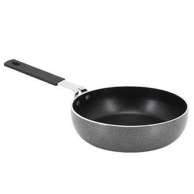 6.5 Inch Aluminum Mini Frying Pan with Bakelite Handle in Black
