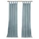 preview thumbnail 28 of 33, Vue Elements Priya Tab Top Window Curtain - 50x84