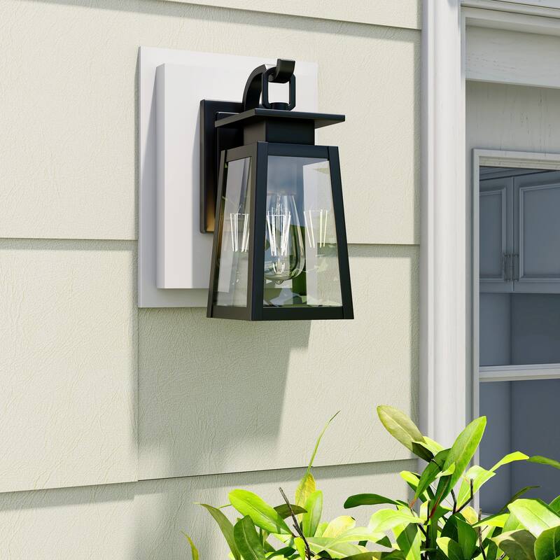 2 Pack 1-Light Outdoor Wall Light - 5"x6.73"x10.51"