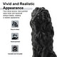 preview thumbnail 23 of 55, Glitzhome MGO Majestic Sitting Guardian Lion Statues Porch Sculpture Outdoor Indoor Set of 2