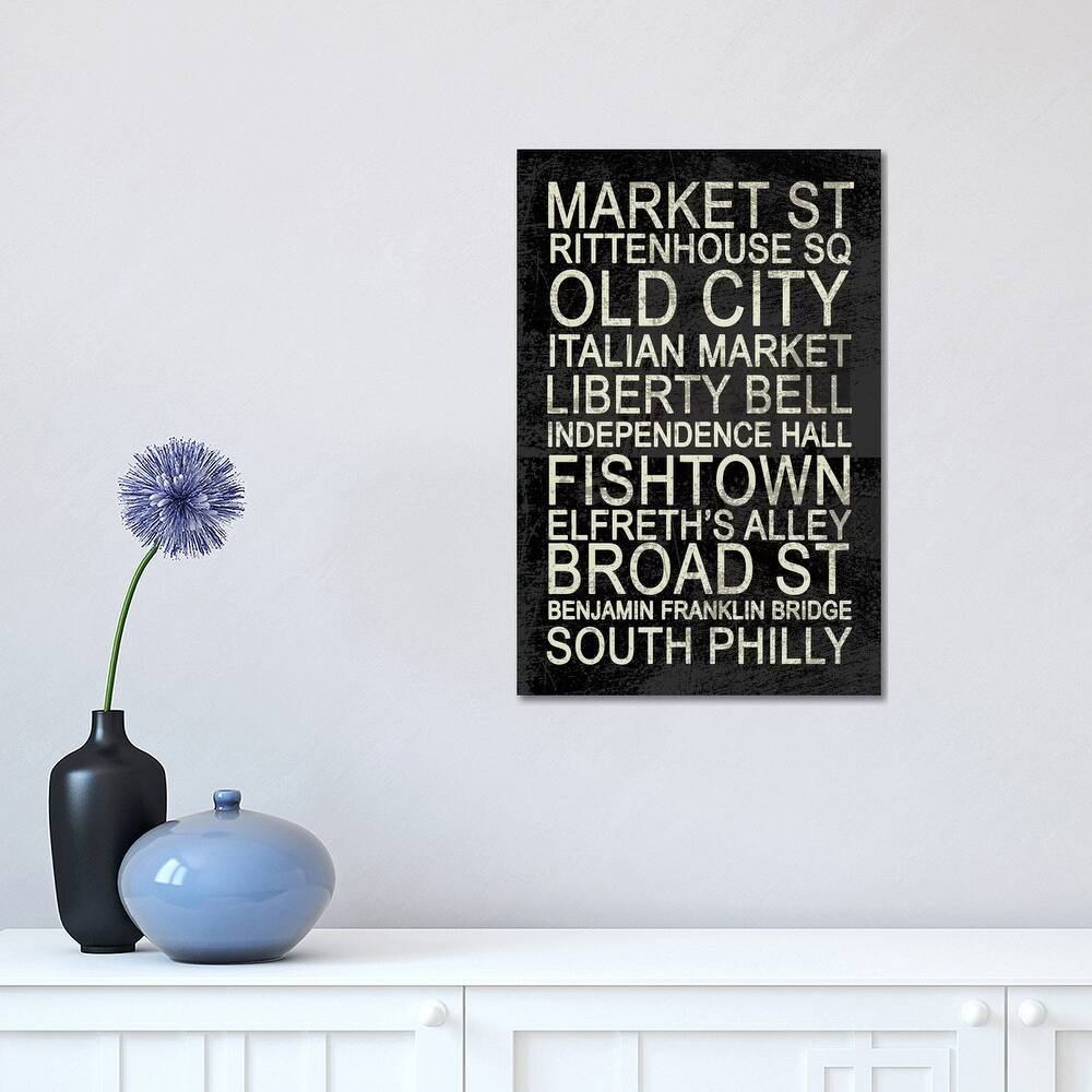 iCanvas "Philly" by Erin Clark Canvas Print