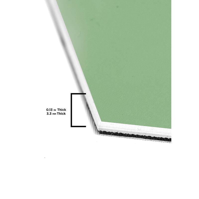 Hexagon Green Peel & Stick Luxury Wall Tiles