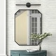 preview thumbnail 104 of 119, 1-Light Black/ Gold/ Nickel Modern Long Linear Strip Wall Sconce Dimmable LED Bathroom Vanity Light