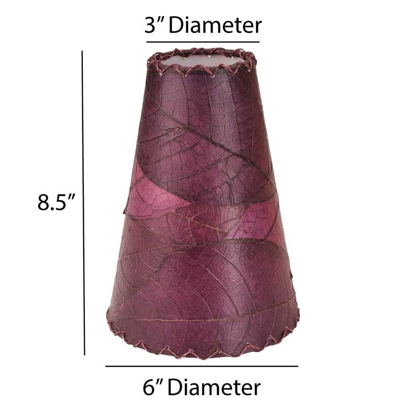 Gecko Wall Lamp Combo, Cocoa Leaves Shade, 16 x 7 x 24 in. - 16 x 7 x 24