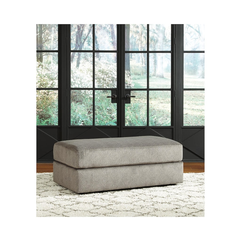 Soletren Oversized Ottoman - Ash