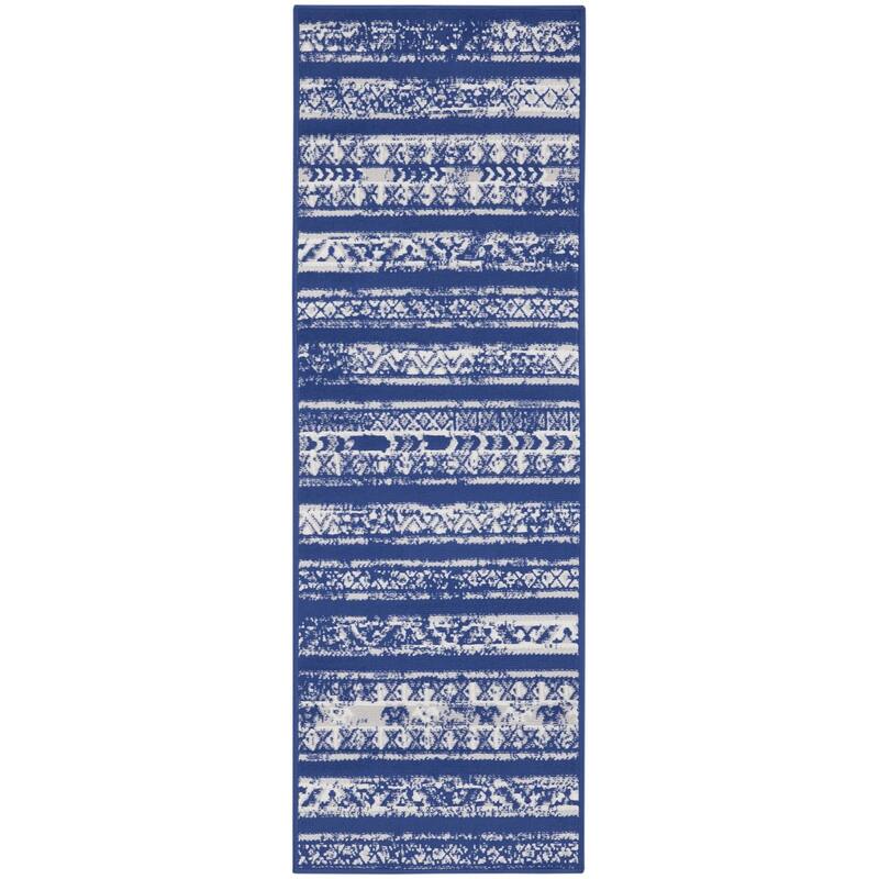 Nourison Whimsicle Vintage Boho Geometric Area Rug