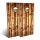 preview thumbnail 8 of 7, Rustic Pallet Outdoor Cornhole Board Set All-Weather 2x4 - Include Carrying Case