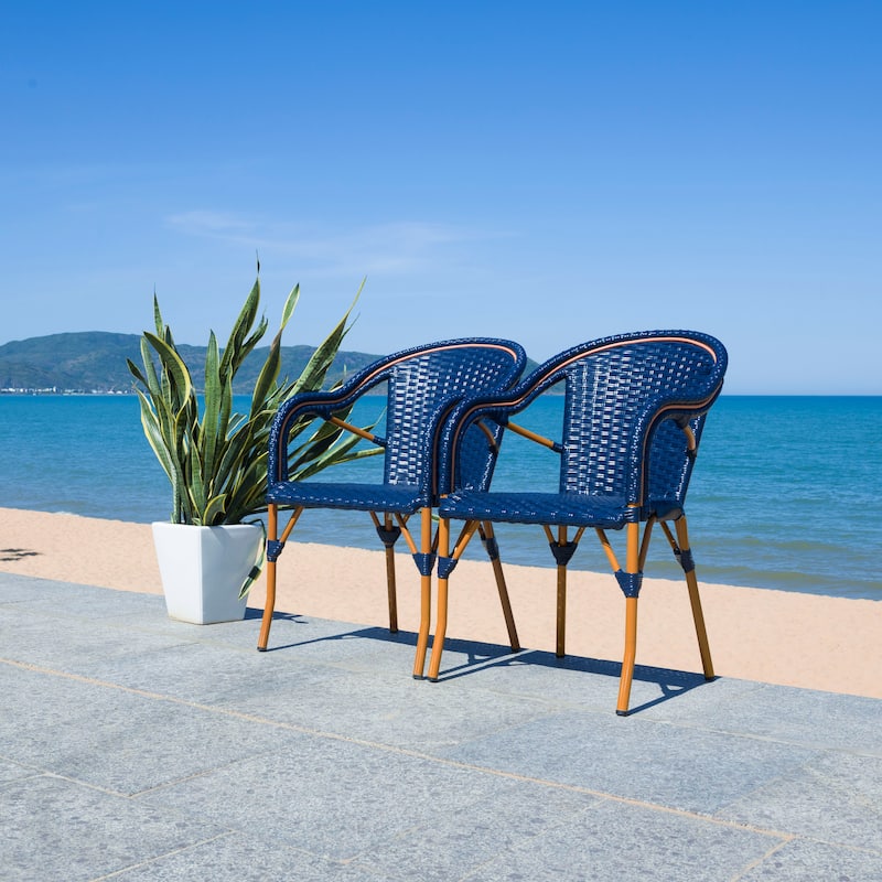 SAFAVIEH Doreth Arm Chair (Set of 2) - 23Wx36Dx25H