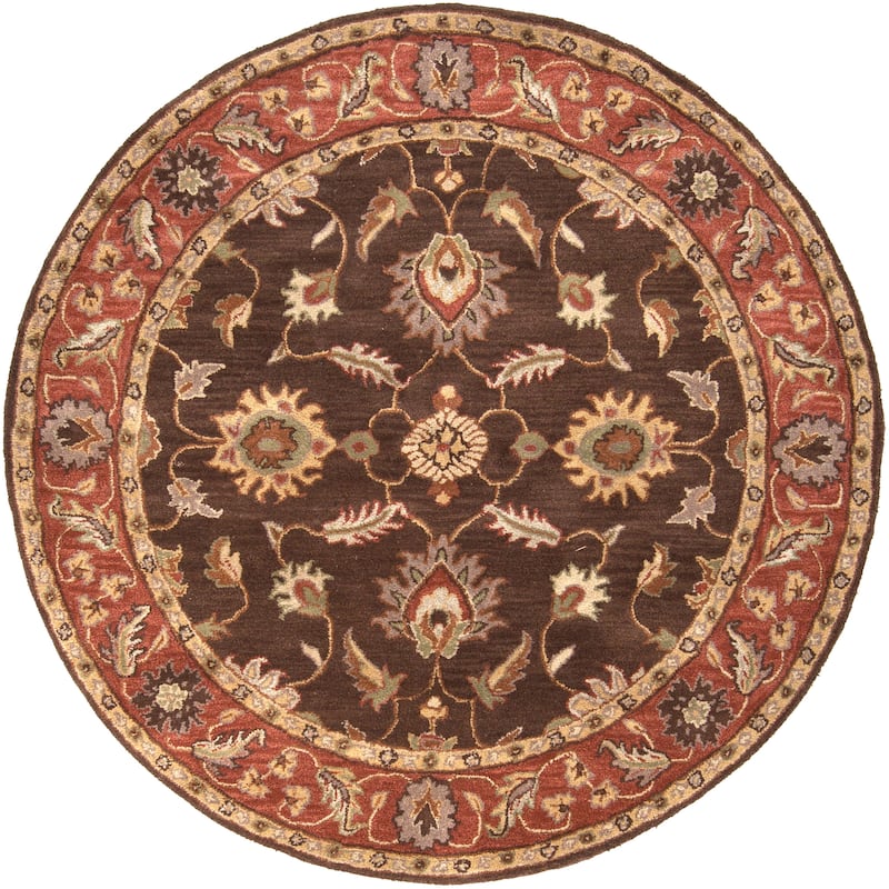 Livabliss Flanders Handmade Traditional Wool Area Rug