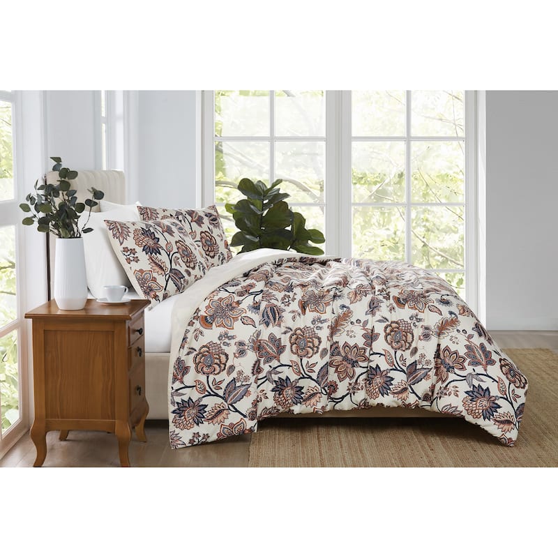 Cannon Chloe Jacobean 3 Piece Comforter Set
