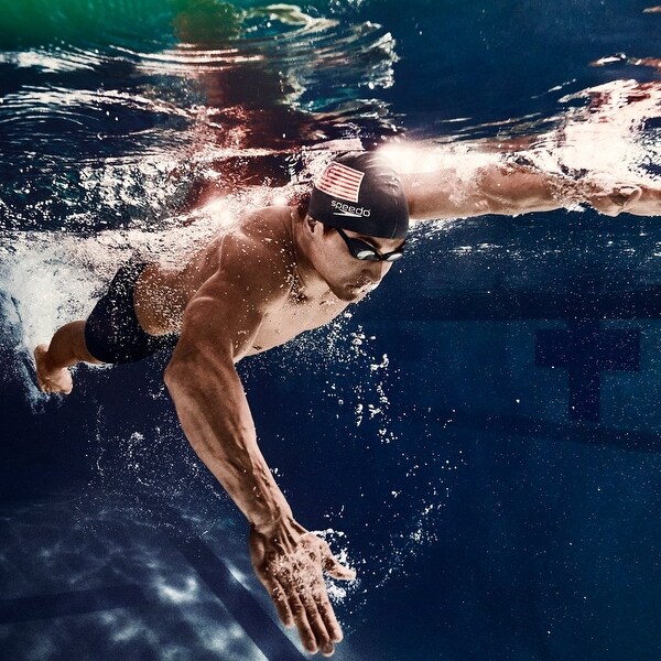 speedo male solid endurance  jammer swimsuit