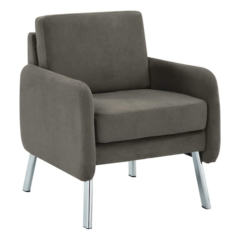 Lounge Chair - Charcoal Fabric
