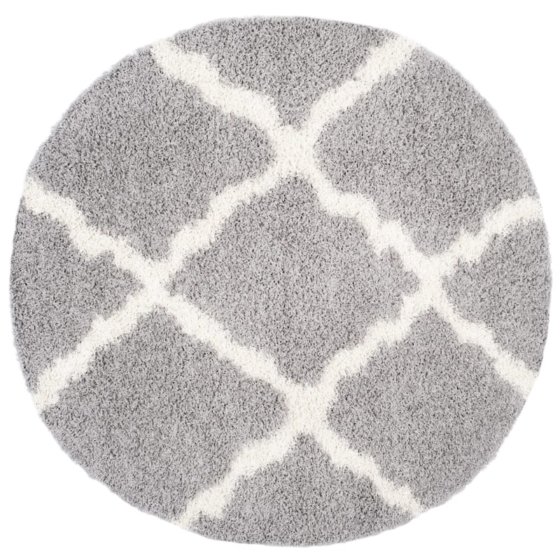 SAFAVIEH Dallas Shag Giusy Trellis 1.5-inch Thick Rug