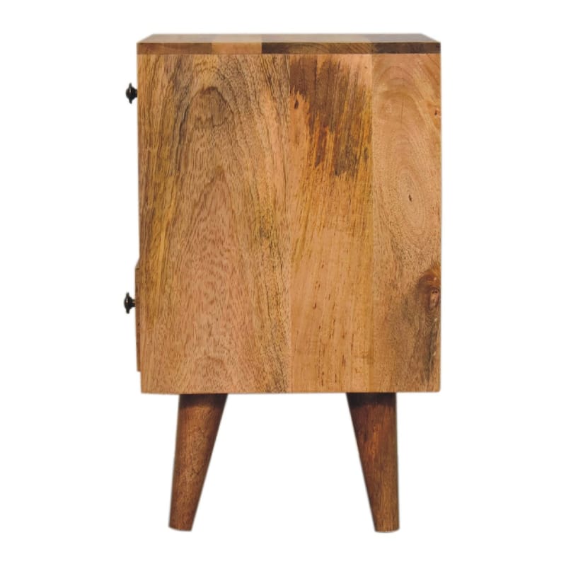 Artisan Furniture Solid Wood Mini Classic Multi Oak-ish Nightstand