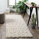 preview thumbnail 15 of 45, Livabliss Newton Geometric Moroccan Trellis Shag Area Rug 2' 7" x 10' - Beige
