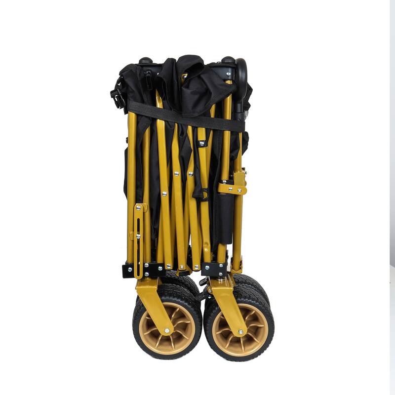 67-1/2in Extra long large Heavy Duty Utility Beach Wagons with Opened Tailgate and All-Terrain Wheels, 480lbs Capacity