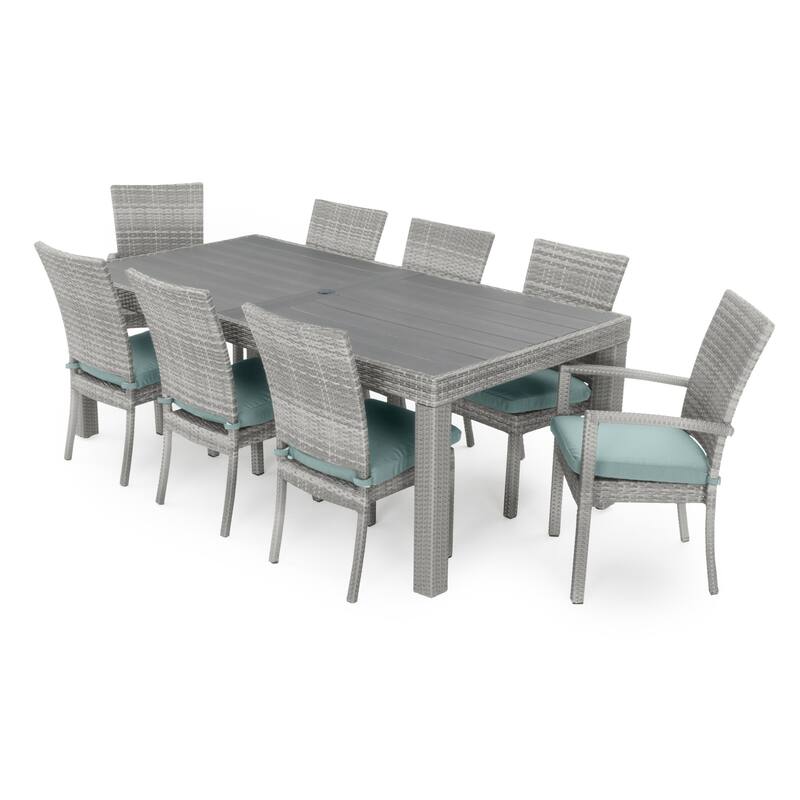 Cannes 20 Piece Sunbrella Outdoor Patio Estate Set