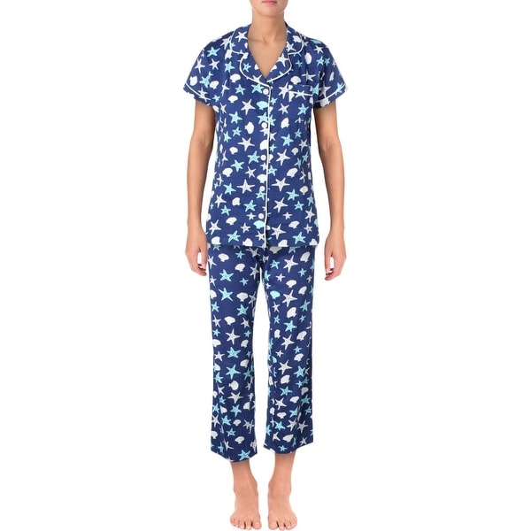 Little Blue House by Hatley Womens Shells Pajama Set 2PC Graphic ...