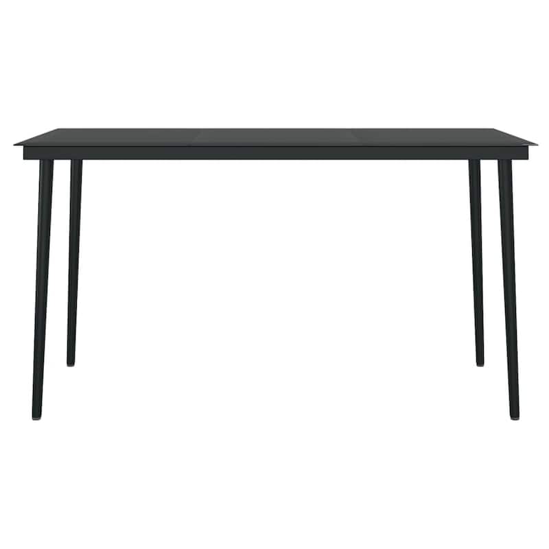 vidaXL Patio Dining Set 3/5/7 Piece Multi Colors 31.5"/55.1" Table Length