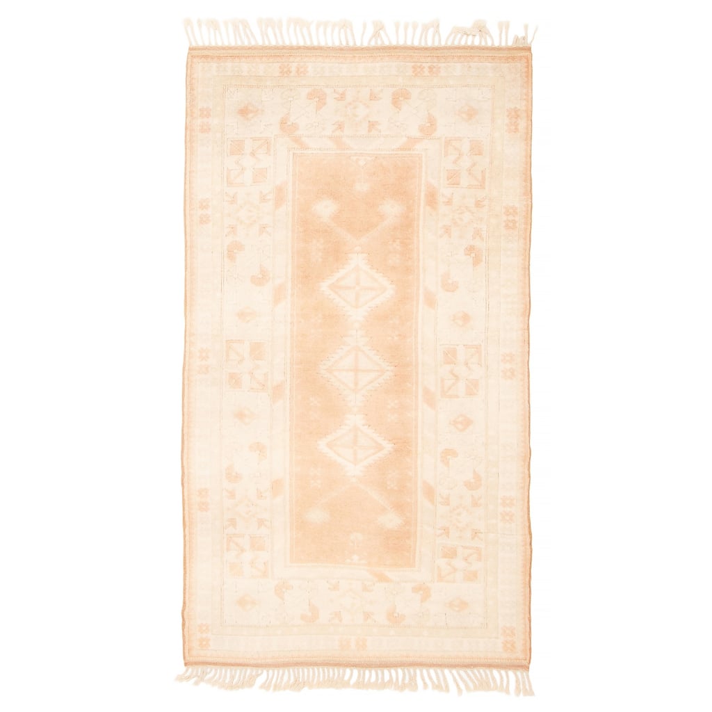 ECARPETGALLERY Hand-knotted Andelz Copper Wool Rug - 3'11 x 7'1