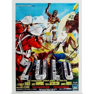 Zulu Movie Poster 1964 Canvas Wall Art Picture Print ~ VARIOUS SIZES
