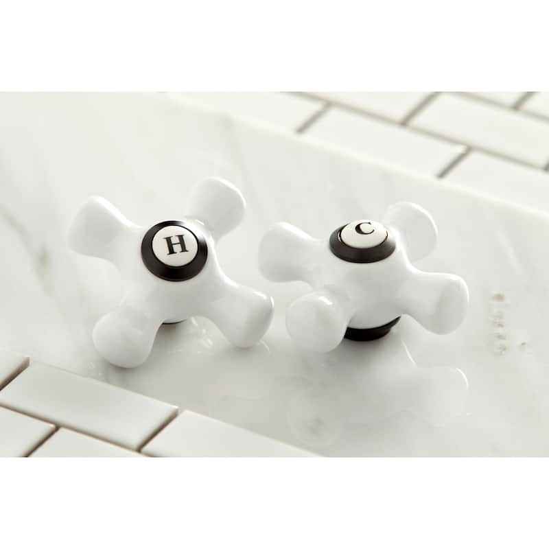 Kingston Brass Governor 8 in. Widespread Bathroom Faucet