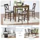 Wooden Dining Square Table