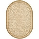 preview thumbnail 22 of 70, SAFAVIEH Handmade Chelsea Cayla Leopard French Country Wool Rug 4'6" x 6'6" Oval - Ivory