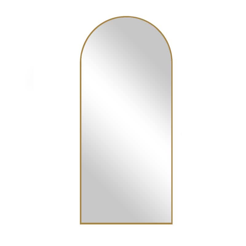 Aluminum Alloy Fine Edge Right Angle Full Length Mirror