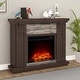 preview thumbnail 14 of 21, 48" Freestanding Electric Fireplace with Remote Control
