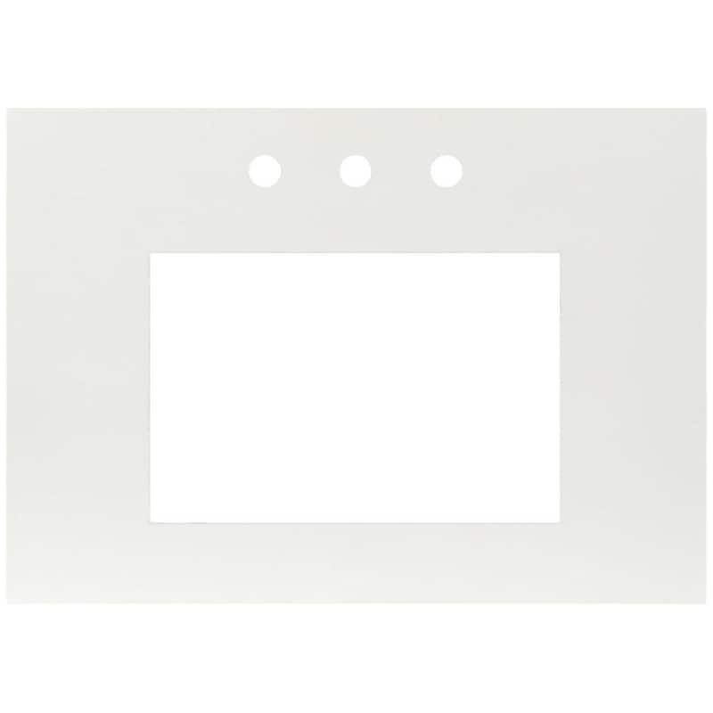 Native Trails VT30-R1812-NS-3 NativeStone 30" Stone Composite Vanity - Pearl