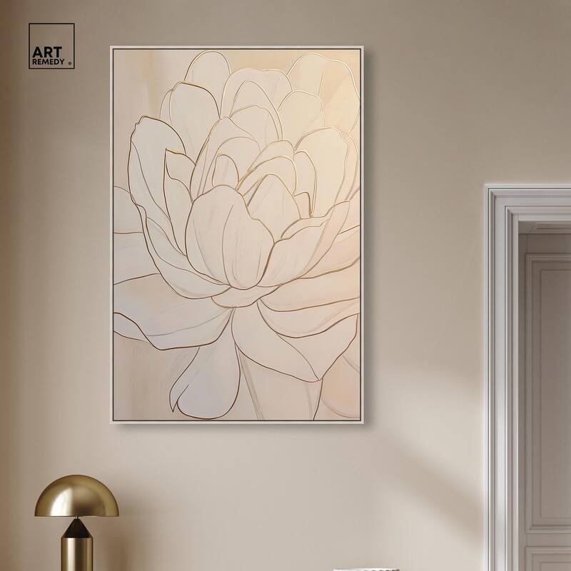 Sculpted Shards I Canvas by Art Remedy