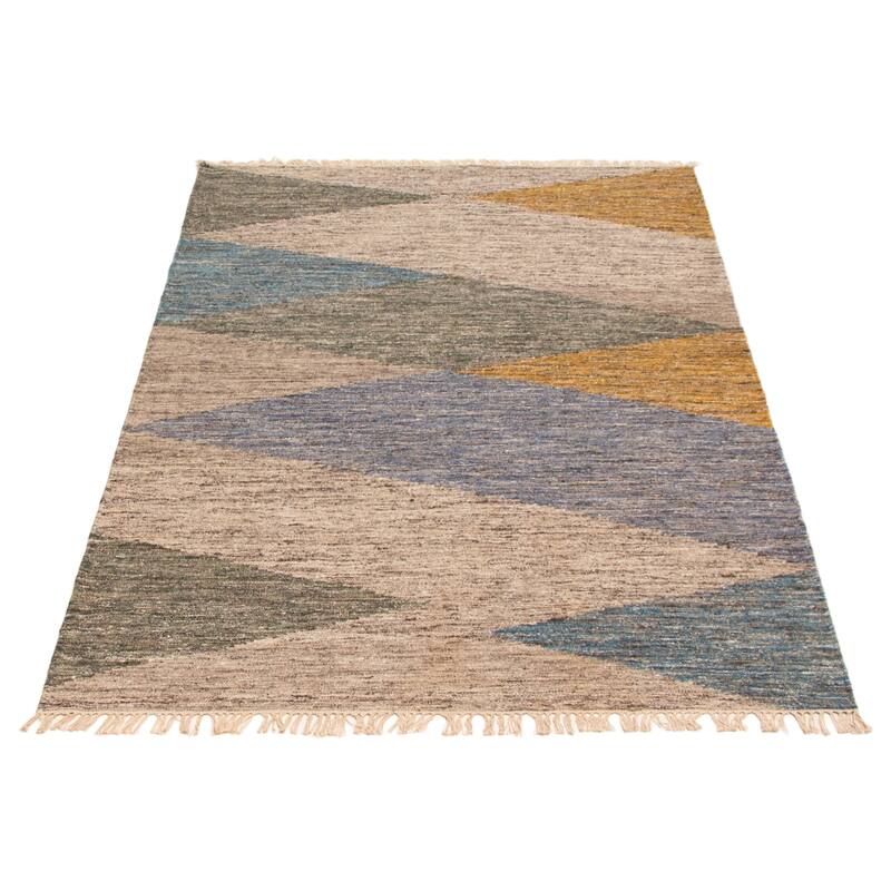 Ankara FW Grey Kilim 5'3" x 7'4" - 5'3 x 7'4
