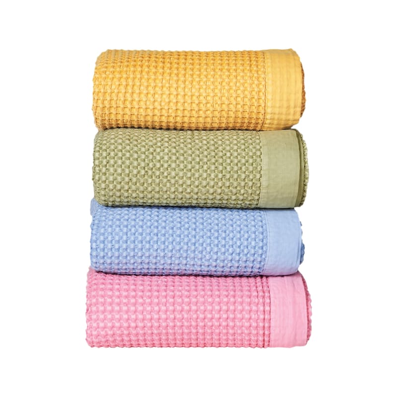 Vintage Dyed Throw Blanket