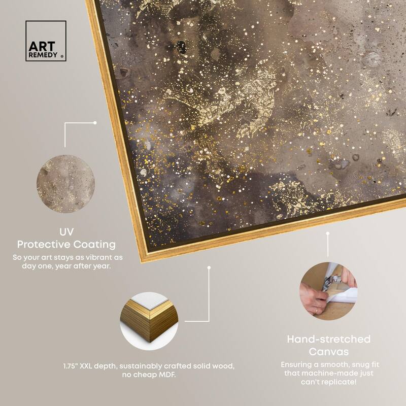 Galactic Traces Canvas by Art Remedy