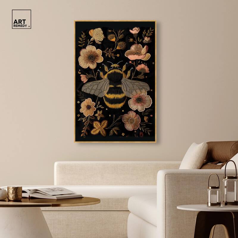 Honeyed Herald II Canvas by Art Remedy